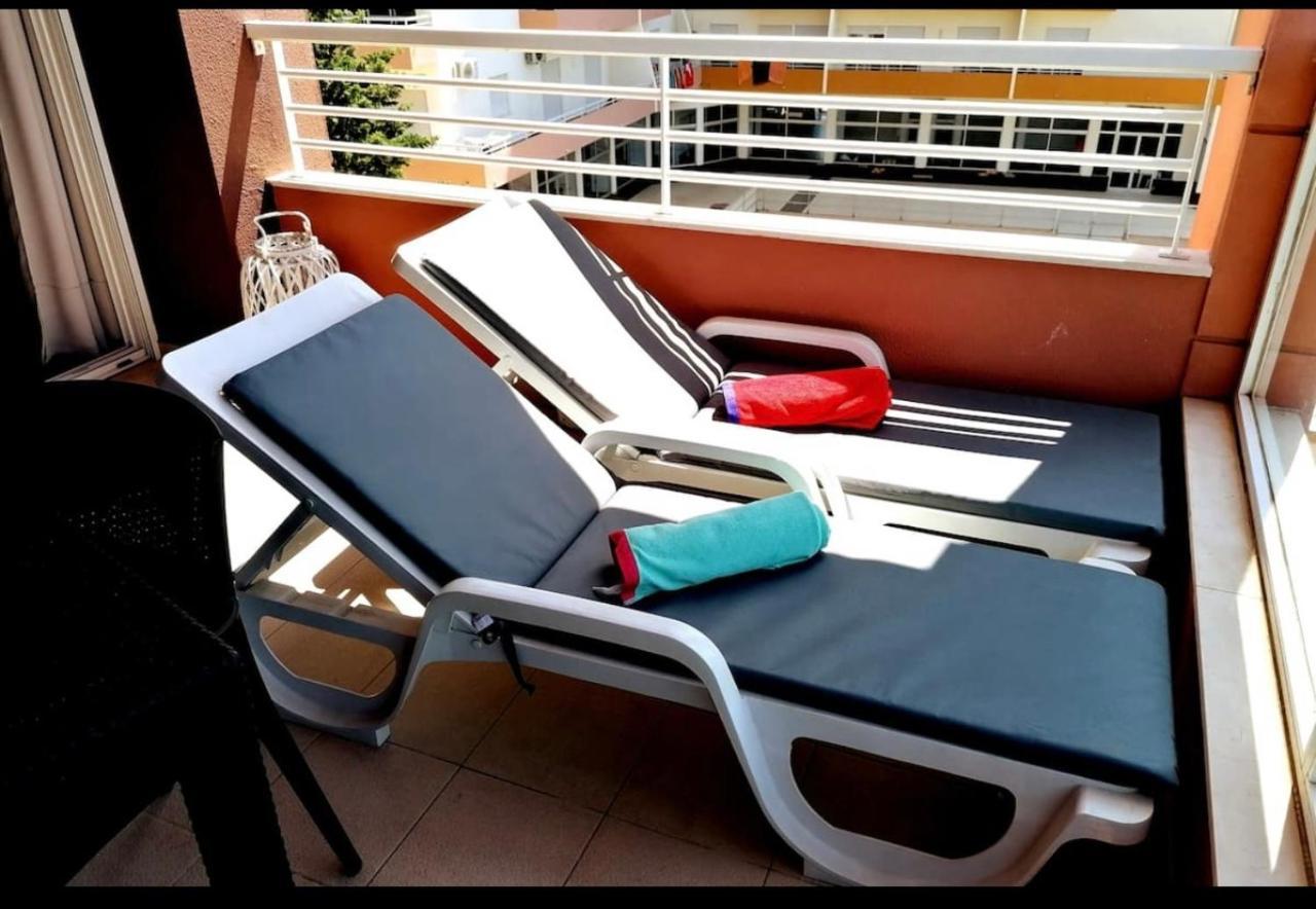 Beachfront Seaview Litoralmar Apt, Fast Wifi, Airco, Pool, Private Parking Портиман Екстериор снимка
