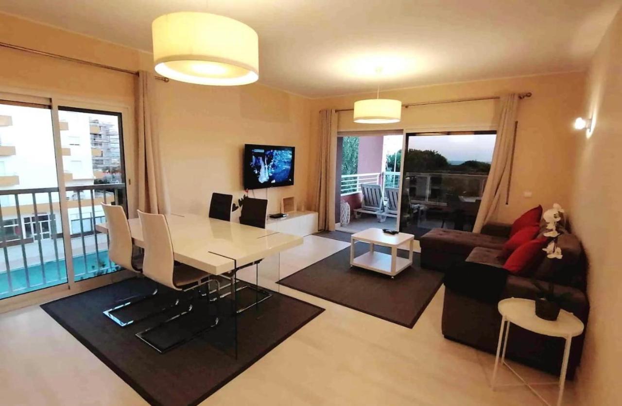 Beachfront Seaview Litoralmar Apt, Fast Wifi, Airco, Pool, Private Parking Портиман Екстериор снимка