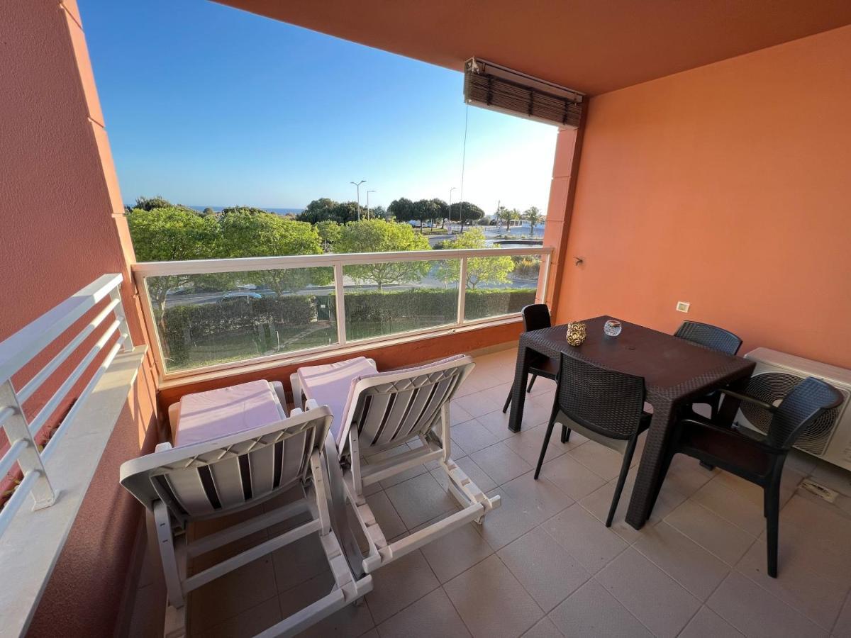 Beachfront Seaview Litoralmar Apt, Fast Wifi, Airco, Pool, Private Parking Портиман Екстериор снимка